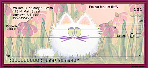 Comical Cats Personal Checks