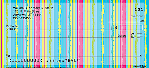 Viva La Stripe Personal Checks