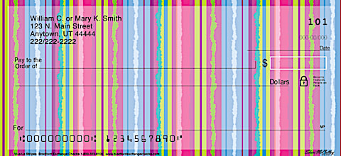 Viva La Stripe Personal Checks