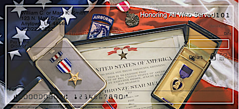 Honoring Our Veterans Personal Checks