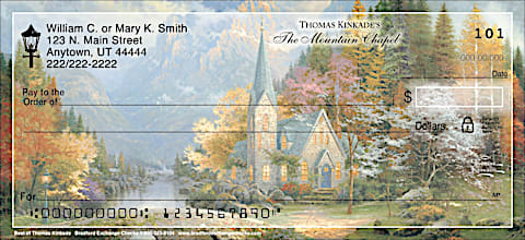 Best of Thomas Kinkade Personal Checks