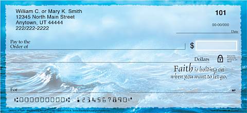 Oceans of Faith Personal Checks