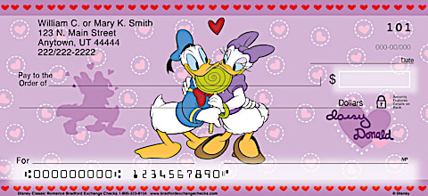 Disney Classic Romance Personal Checks