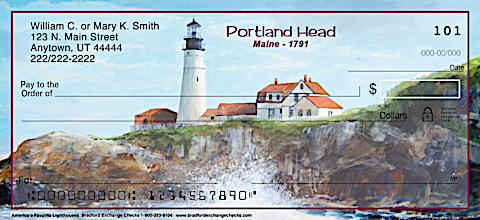 America's Favorite Lighthouses Personal Checks