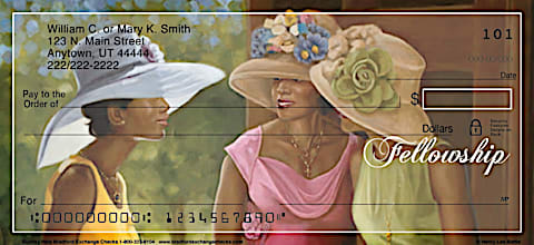 Sunday Hats Personal Checks