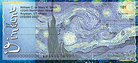 Van Gogh Personal Checks