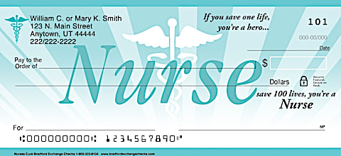 Nurses Cure Personal Checks