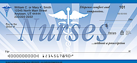 Nurses Cure Personal Checks