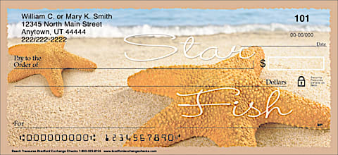 Beach Treasures Personal Checks