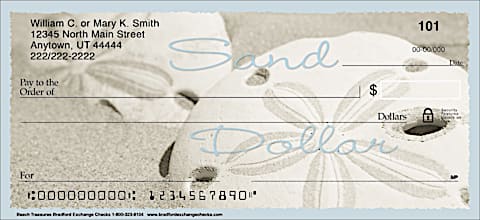 Beach Treasures Personal Checks