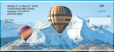 Hot Air Balloons Personal Checks