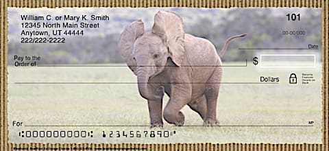 Elephants Personal Checks