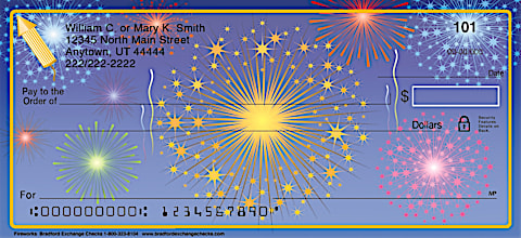 Fireworks Personal Checks