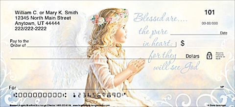 Blessed Angels Personal Checks