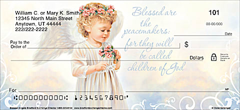 Blessed Angels Personal Checks