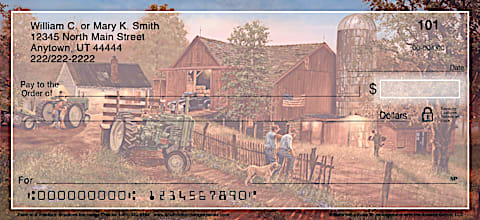 Farm and Tractors Personal Checks