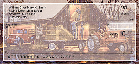 Farm and Tractors Personal Checks