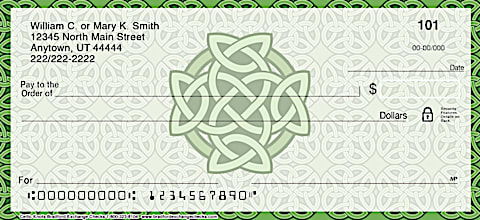 Celtic Knots Personal Checks