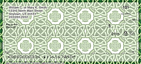 Celtic Knots Personal Checks