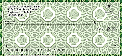 Celtic Knots Personal Checks