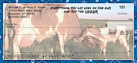 Cow Logic Personal Checks