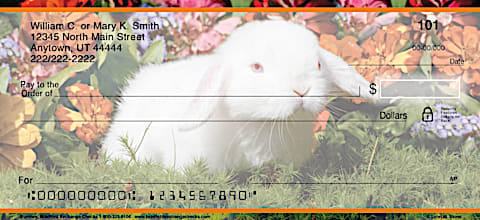 Bunnies Personal Checks