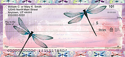 Dragonflies Personal Checks