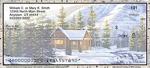 Log Cabins Personal Checks