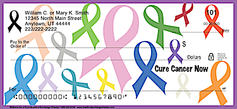 Ribbons for a Cure Personal Checks