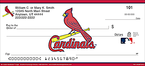 St. Louis Cardinals™ MLB® Logo Personal Checks