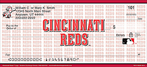 Cincinnati Reds™ MLB® Logo Personal Checks