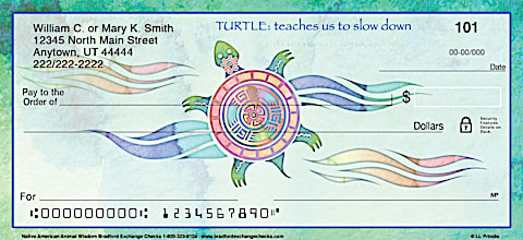 Animal Wisdom Personal Checks