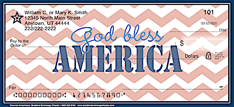 Chevron Americana Personal Checks