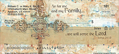 Crosses of Faith Personal Checks