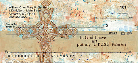 Crosses of Faith Personal Checks