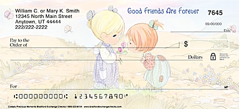 Classic Precious Moments Personal Checks