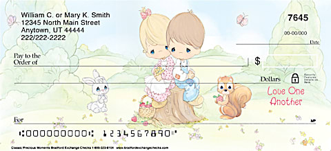 Classic Precious Moments Personal Checks