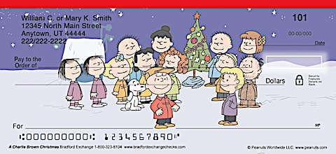 A Charlie Brown Christmas Personal Checks