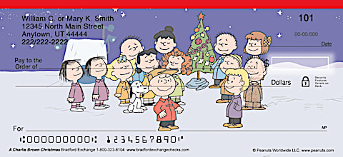 A Charlie Brown Christmas Personal Checks