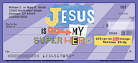 Super Powers Personal Checks