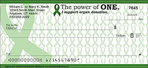 Organ Donation Personal Checks