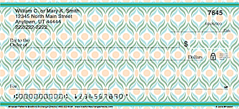 Minasian Patterns Personal Checks