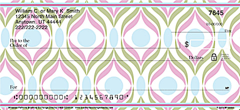 Minasian Patterns Personal Checks