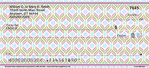 Minasian Patterns Personal Checks