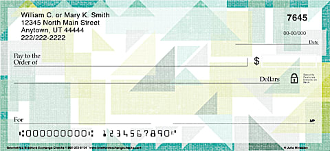 Geometrics Personal Checks