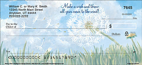 Make a Wish Personal Checks