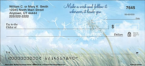 Make a Wish Personal Checks