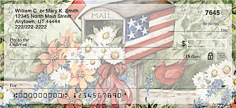 American Blossoms Personal Checks