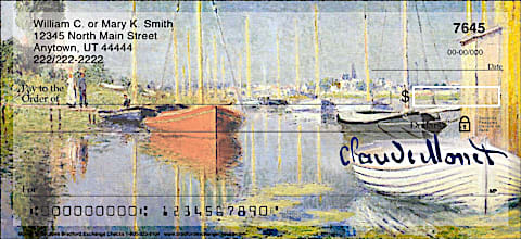 Monet: Seascapes Personal Checks