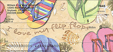 Flip Flops Personal Checks